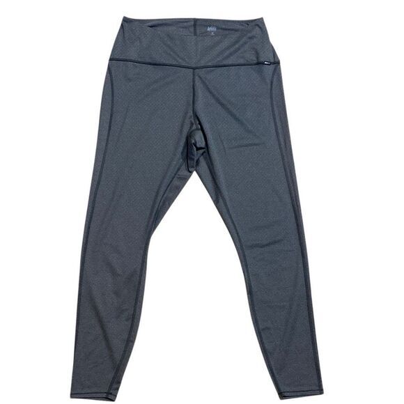 REI Co-op‎ Gray Base Layer Tights M Fitted Seamless UPF 50+ - Picture 1 of 12